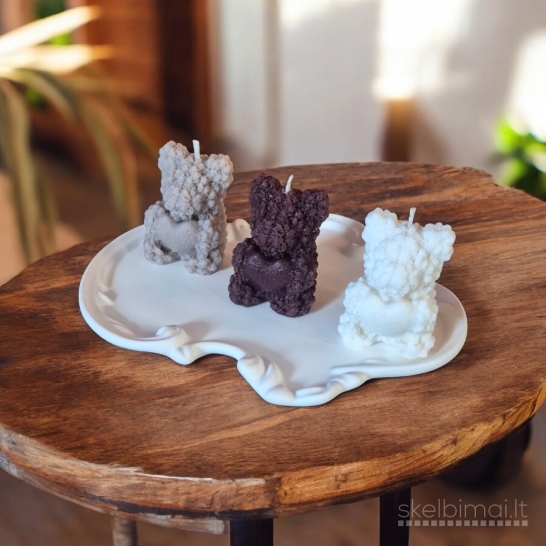 Soju vaško forminės žvakės www.lvashop.lt