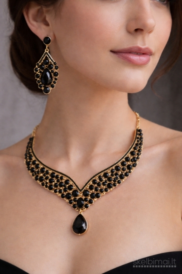 Stilingi kaklo papuošalai www.lvashop.lt