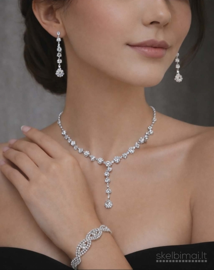 Stilingi kaklo papuošalai www.lvashop.lt