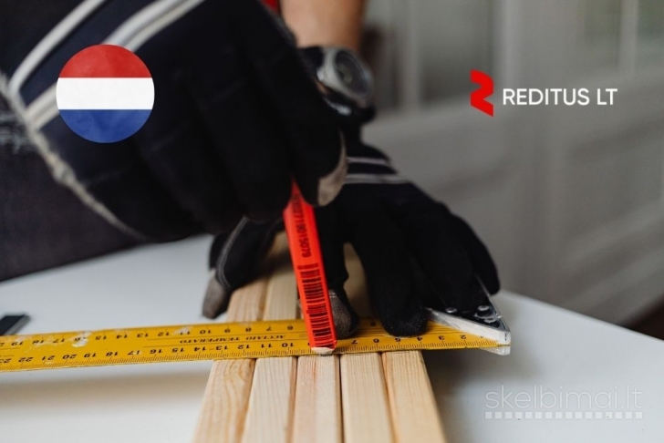 Stalius-apdailininkas – darbas Olandijoje (2025)