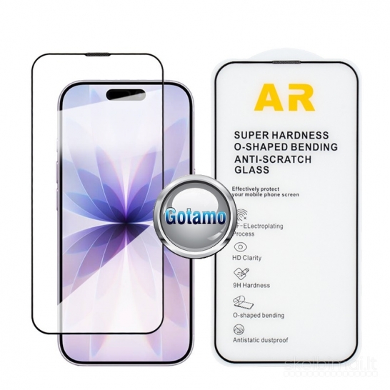 867 Apsauga ekranui: 5D Anti-Reflection stiklas Apple iPhone 16 Pro Max