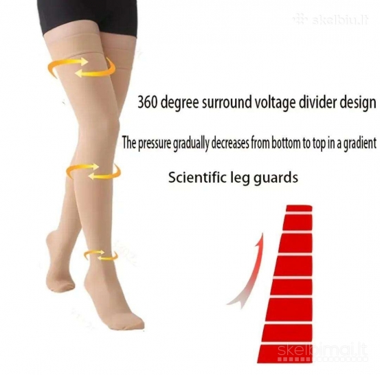 Medicininės kompresinės kojinės  XL