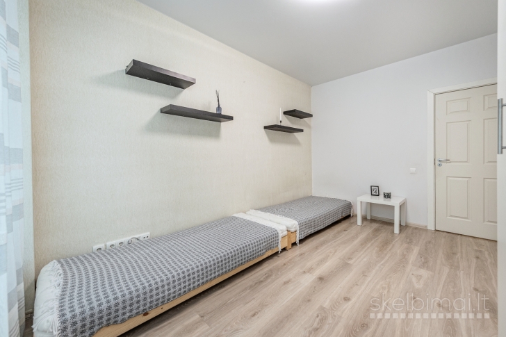 PARDUODAMAS 2 KAMBARIŲ BUTAS JUSTINIŠKĖSE, RYGOS G. 6