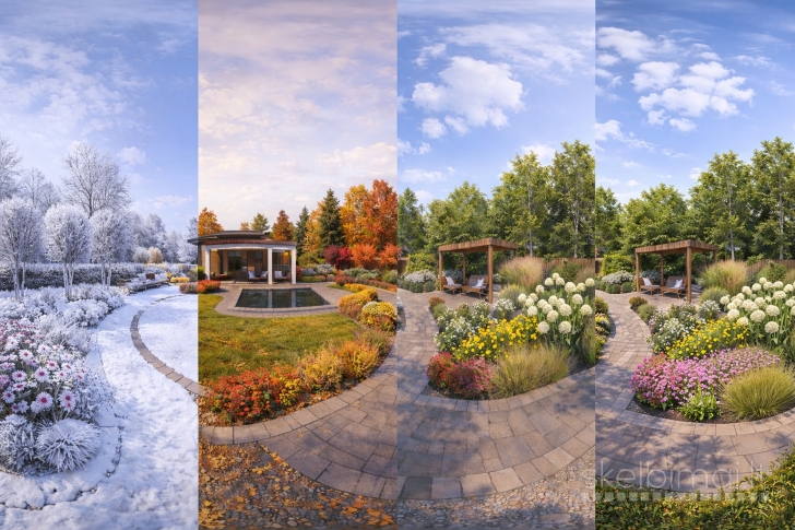 Projektavimas, vizualizacijos, pilnas įgyvendinimas