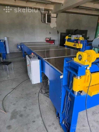 Staklės trapecinei skardai T18 gaminti