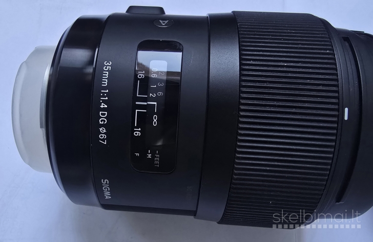 Sigma Sony AF 35mm f/1.4, DG HSM Ø67 Art