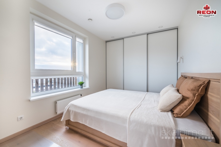 PARDUODAMAS KOKYBIŠKAI ĮRENGTAS, PATOGIAI SUPLANUOTAS 2 KAMBARIŲ BUTAS