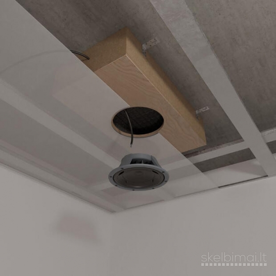 DALI E-80 Back Box, Montavimo dėžė skirta Dali E-80 kolonėlėi