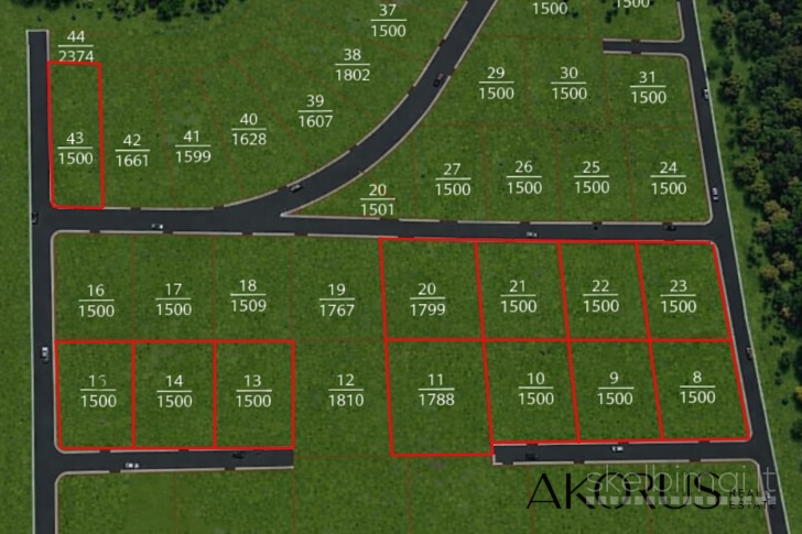 sklypaipardavimui.lt - namų valdos sklypai