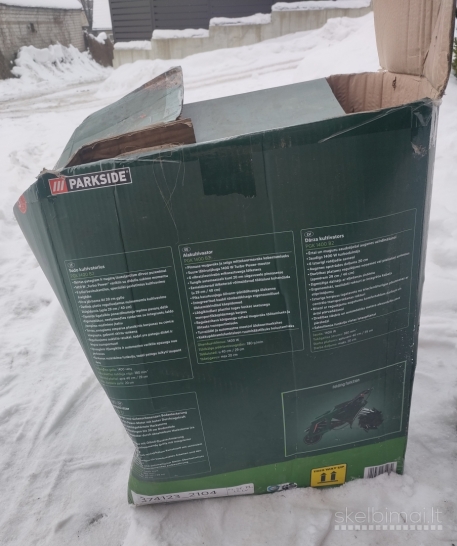 Elektrinis parkside sodo, žemės kultivatorius, daržo purentuvas PGK1400 B2