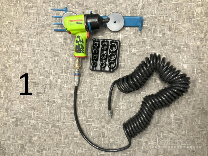 Pneumatinis veržliasukis