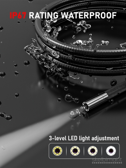 Kamera endoskopas tik 3.9mm diametro