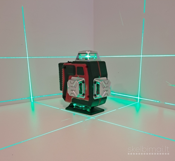 Lazerinis nivelyras lazeris žalias 4D