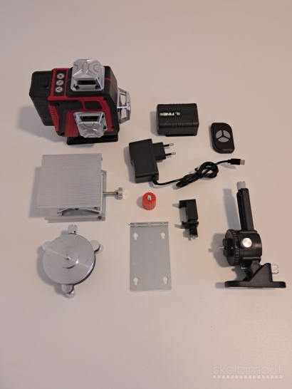 Lazerinis nivelyras lazeris žalias 4D