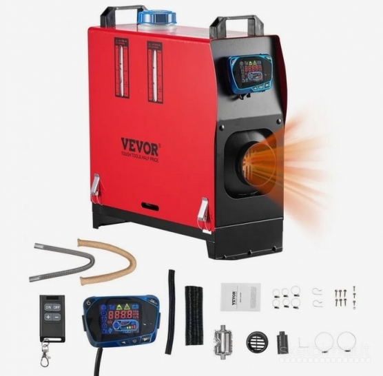 Naujas dyzelinis oro šildytuvas 8 kW (12–24 V)