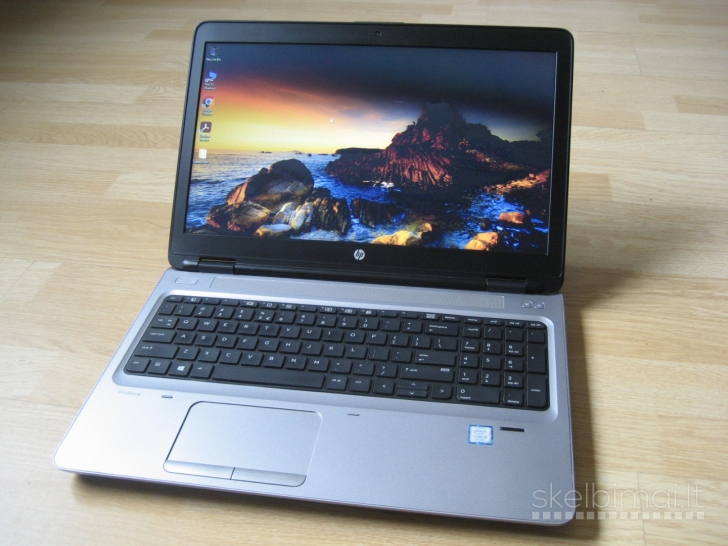 Puikus HP 650 G3 FullHD/ i5-7440HQ/ 256GB/ 3 val.