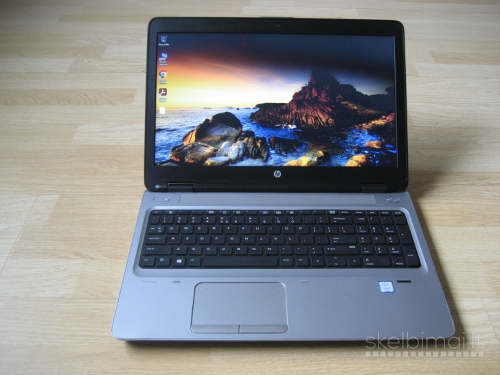 Puikus HP 650 G3 FullHD/ i5-7440HQ/ 256GB/ 3 val.