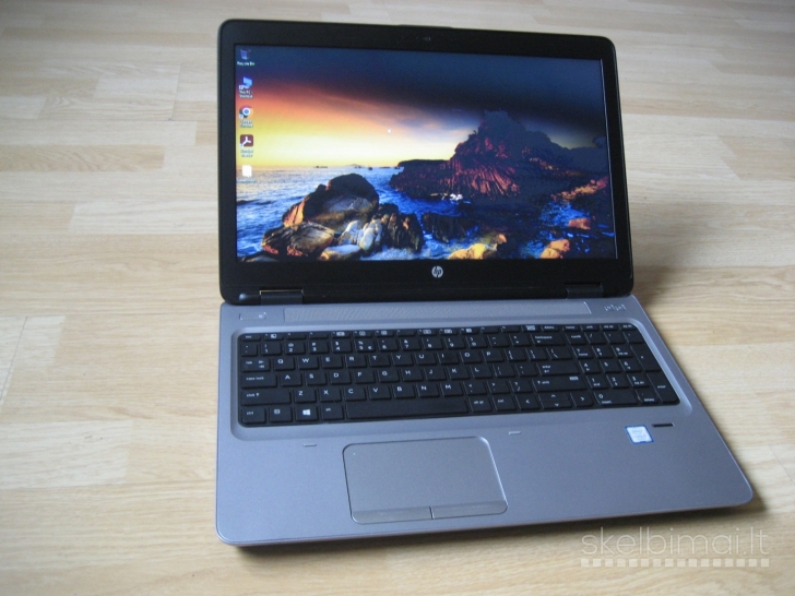 Puikus HP 650 G3 FullHD/ i5-7440HQ/ 256GB/ 3 val.