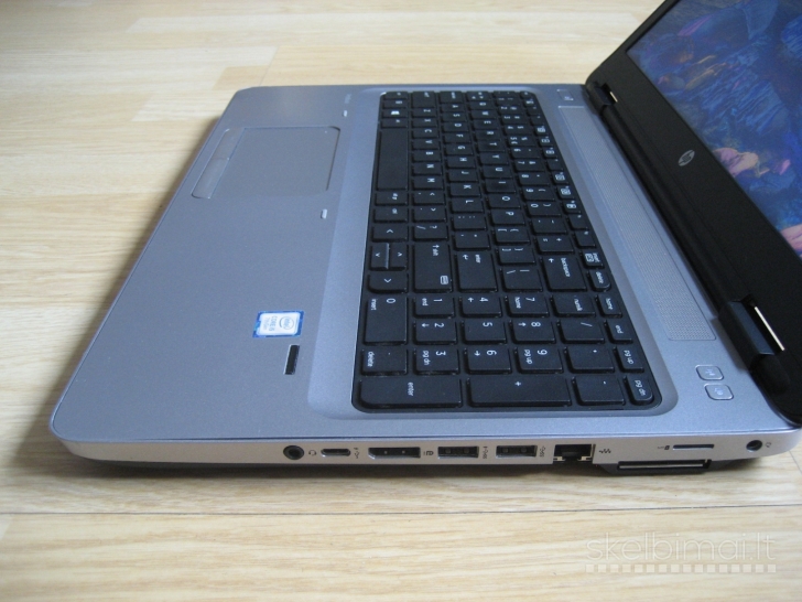 Puikus HP 650 G3 FullHD/ i5-7440HQ/ 256GB/ 3 val.