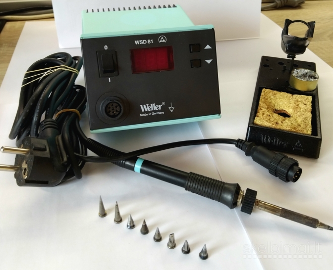 Litavimo stotelė WELLER WS81