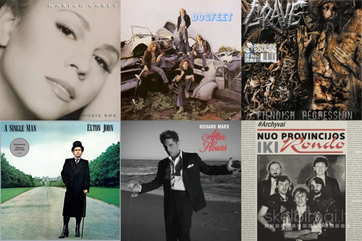 Naujos nepraplėštos plokštelės