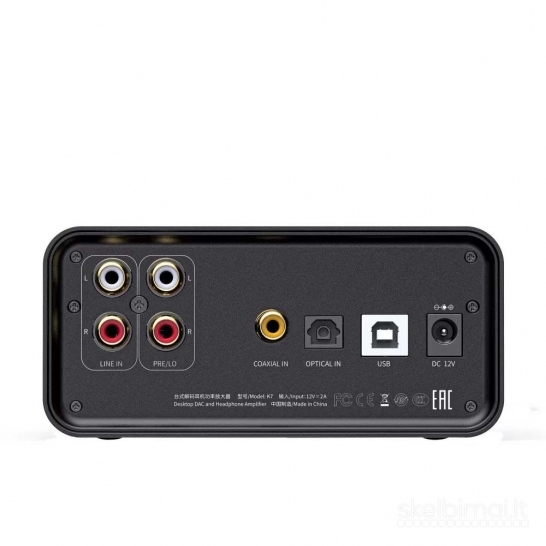 FIIO K7 BT ausinių stiprintuvas su DAC