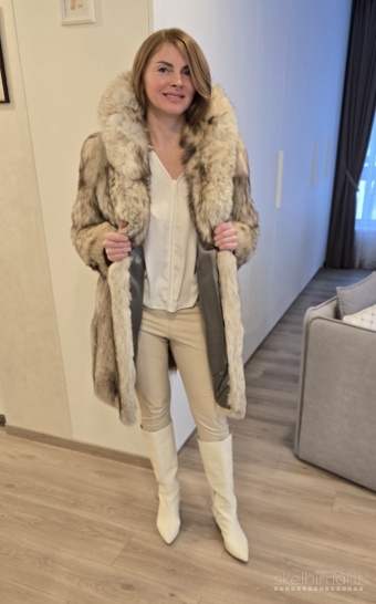 100€ lapės kailiniai (dėvėti)