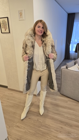 100€ lapės kailiniai (dėvėti)