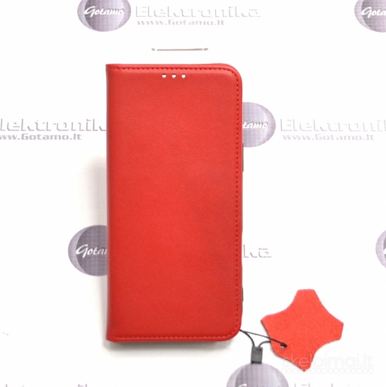 916 Dėklas knygelė Gotamo Vintage Apple iPhone 17 Pro Max – Natūrali oda