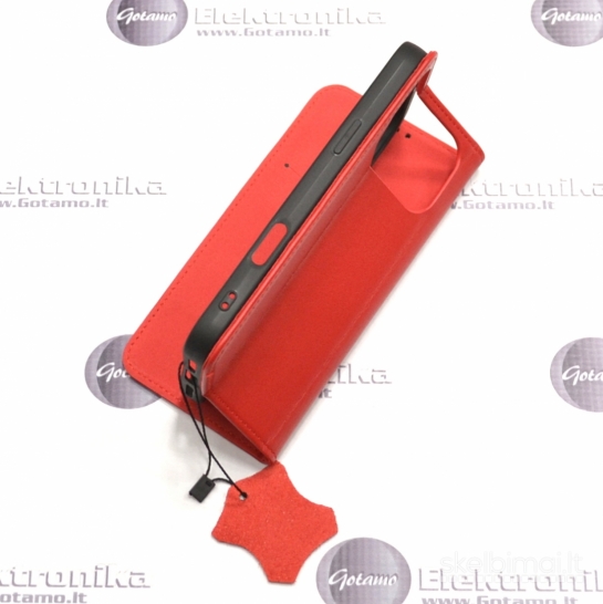 916 Dėklas knygelė Gotamo Vintage Apple iPhone 17 Pro Max – Natūrali oda