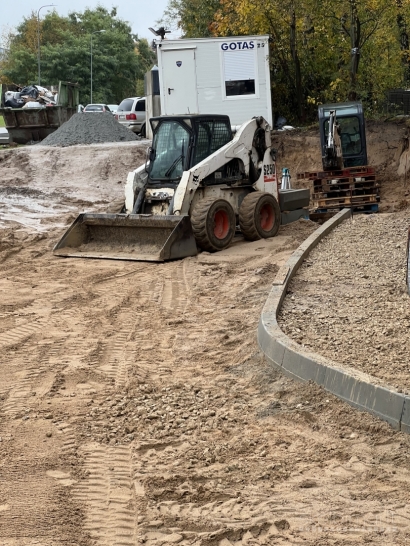 kokybiskas trinkeliu klojimas, bobcat paslaugos