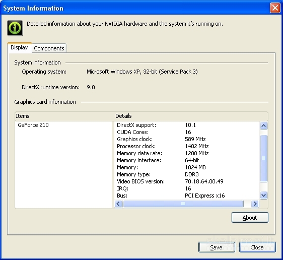Windows XP retro žaidimų kompiuteris 