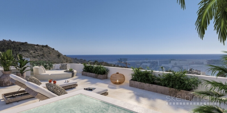 Naujas butas su vaizdu į jūrą Villajoyosa.Ispanija