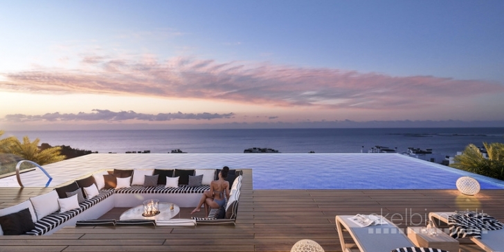 Naujas butas su vaizdu į jūrą Villajoyosa.Ispanija