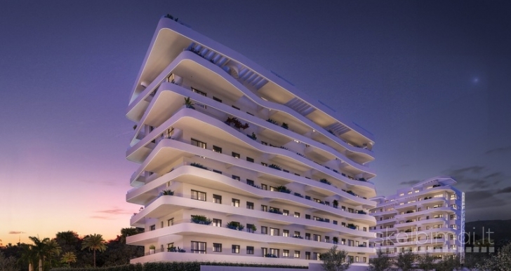 Naujas butas su vaizdu į jūrą Villajoyosa.Ispanija