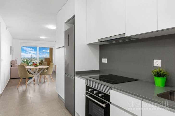 Naujas butas pirmoje jūros linijoje La Manga.Ispanija