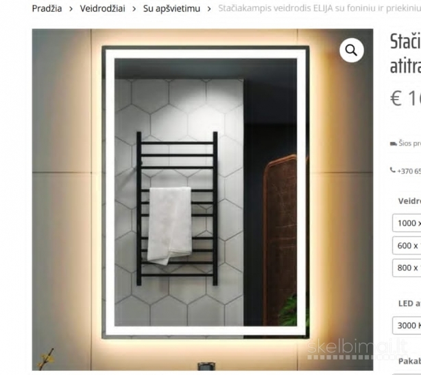 Modernusveidrodis.lt Nauja parduotuvė