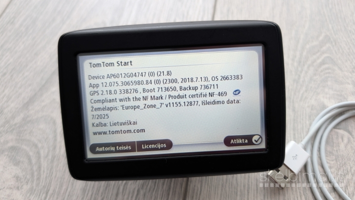 TomTom Z1230 4.3" LCD GPS