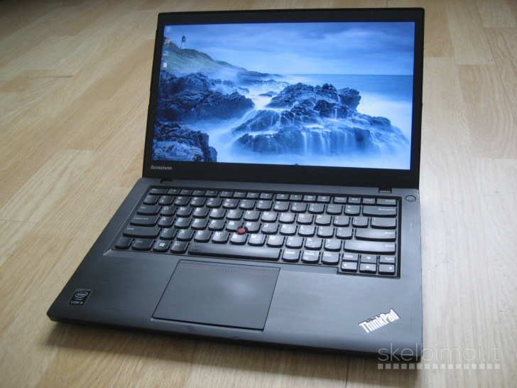 Greitas Lenovo T440s su SSD, i5 ir 2 baterijom