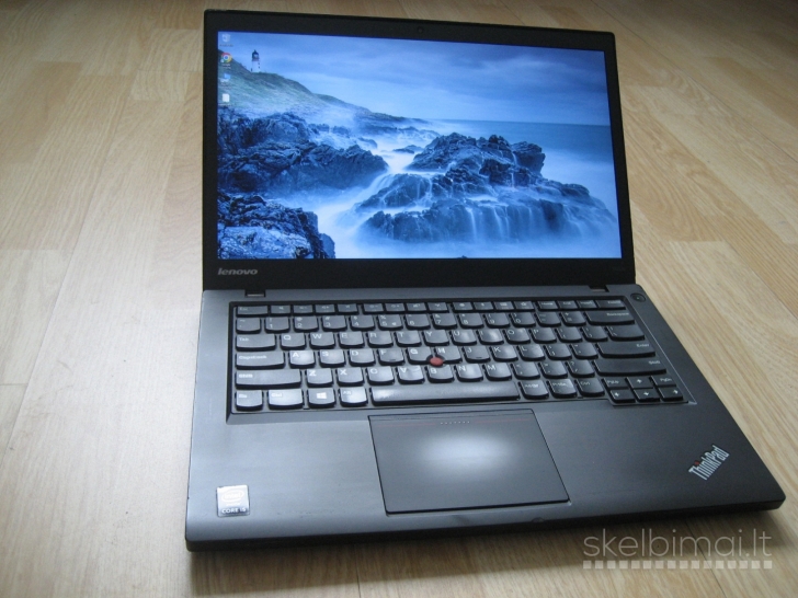 Greitas Lenovo T440s su SSD, i5 ir 2 baterijom
