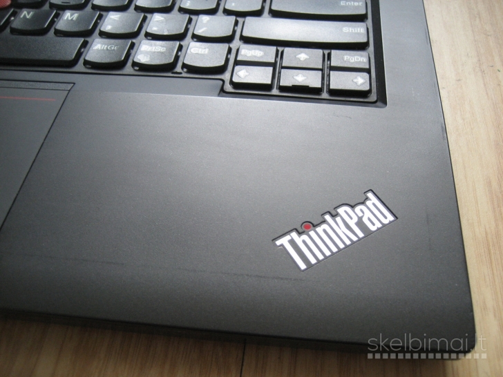 Greitas Lenovo T440s su SSD, i5 ir 2 baterijom