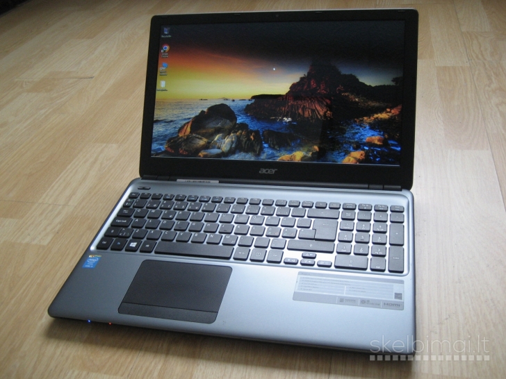 Puikus ACER E1-572 i5/ 240GB/ 8GB/ nauja baterija