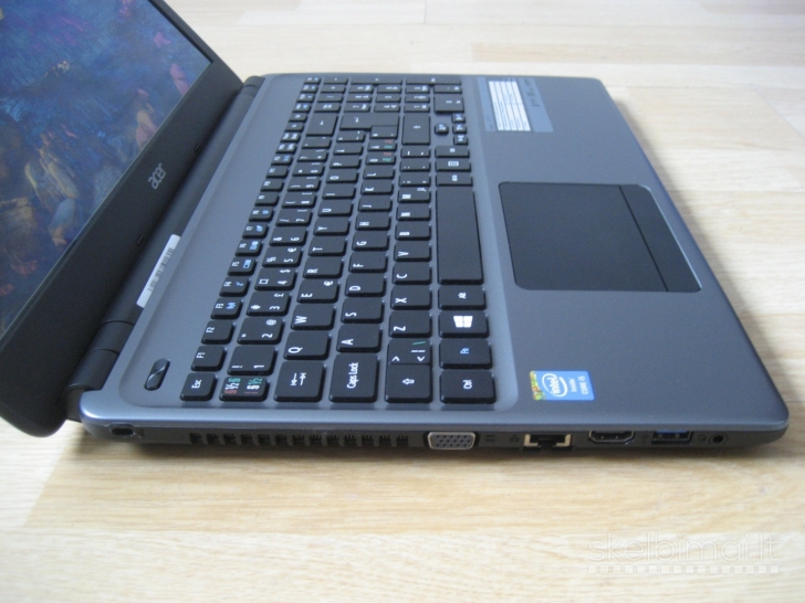 Puikus ACER E1-572 i5/ 240GB/ 8GB/ nauja baterija