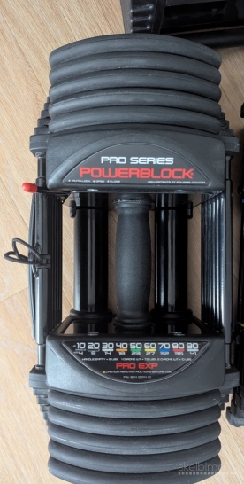 PowerBlock Pro Exp hanteliai