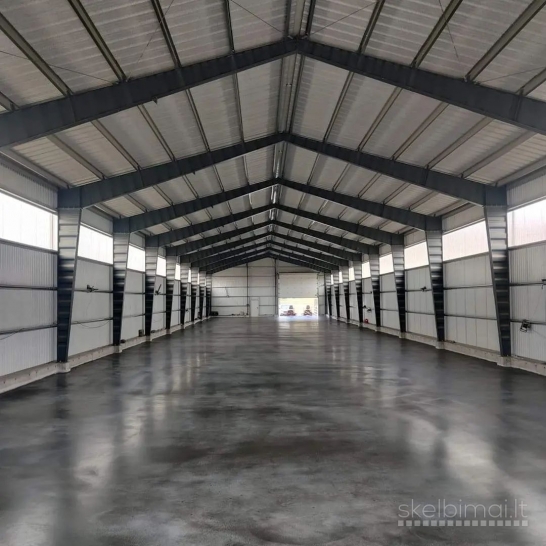 Pramoninių grindų įrengimas