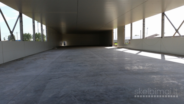 Pramoninių grindų įrengimas