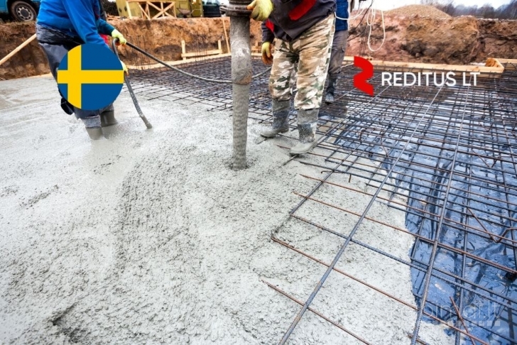 Betonuotojai – darbas Švedijoje (1900)