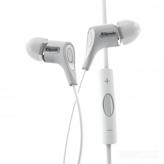 Klipsch R6i ausinės su mikrofonu į ausis įstatomos