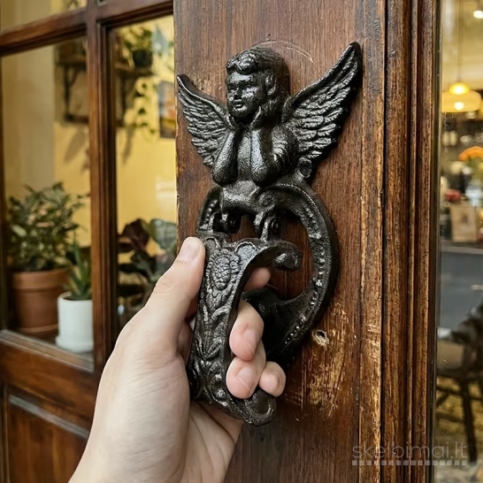 Špyžinis belstukas-"bildukas", rankena, skambutis