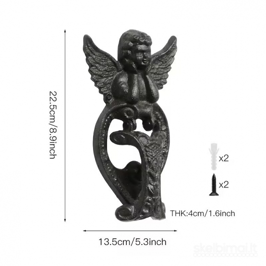 Špyžinis belstukas-"bildukas", rankena, skambutis